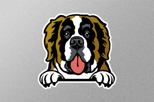 Saint Bernard Dog Sticker