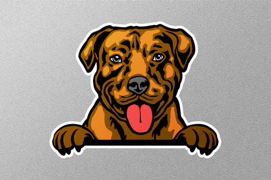 Pit Bull Dog Sticker