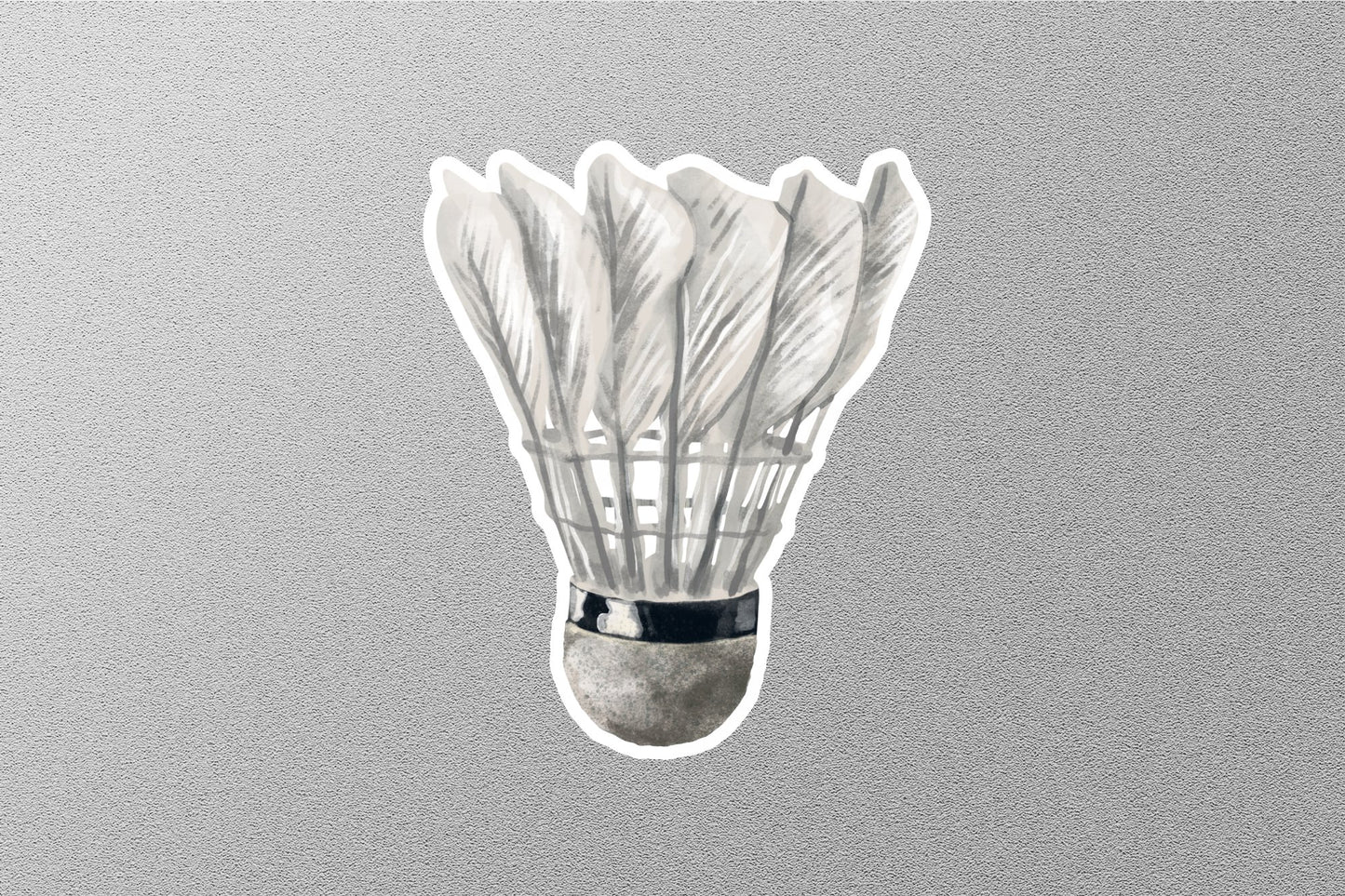 Shuttlecock Sticker