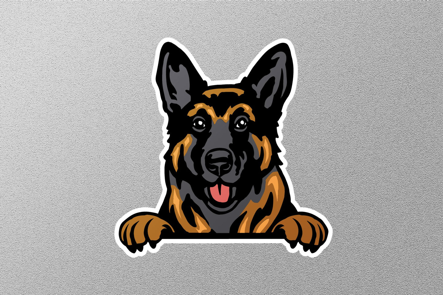Old German Shepherd Dog Sticker