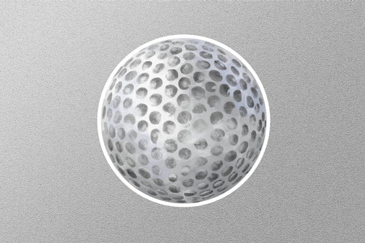 Icon Golf Ball Sticker