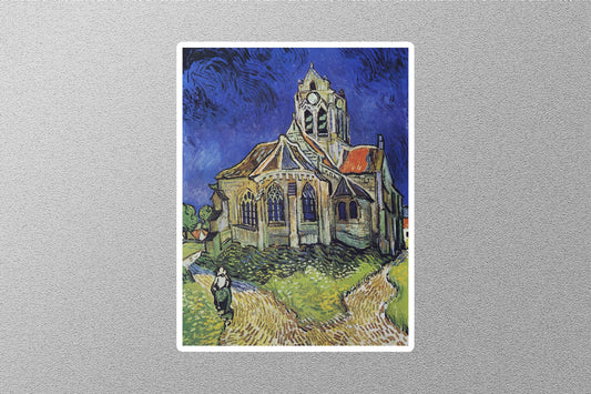 The Church at Auvers Van Gogh Sticker
