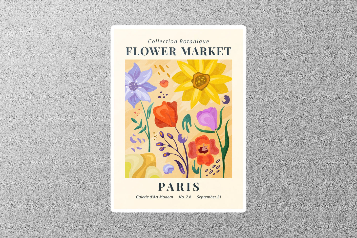 Flower Market Paris TAlex Sticker