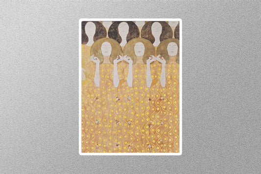 Beethoven Frieze Gustav Klimt Sticker