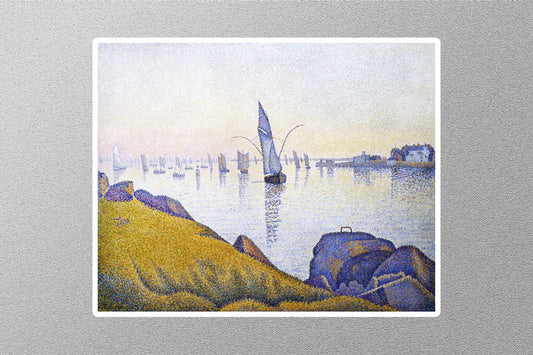 Evening Calm Concarneau Opus 220 Paul Signac Sticker