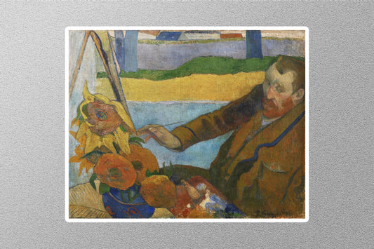 The Painter of Sunflowers Paul Gauguin Sticker