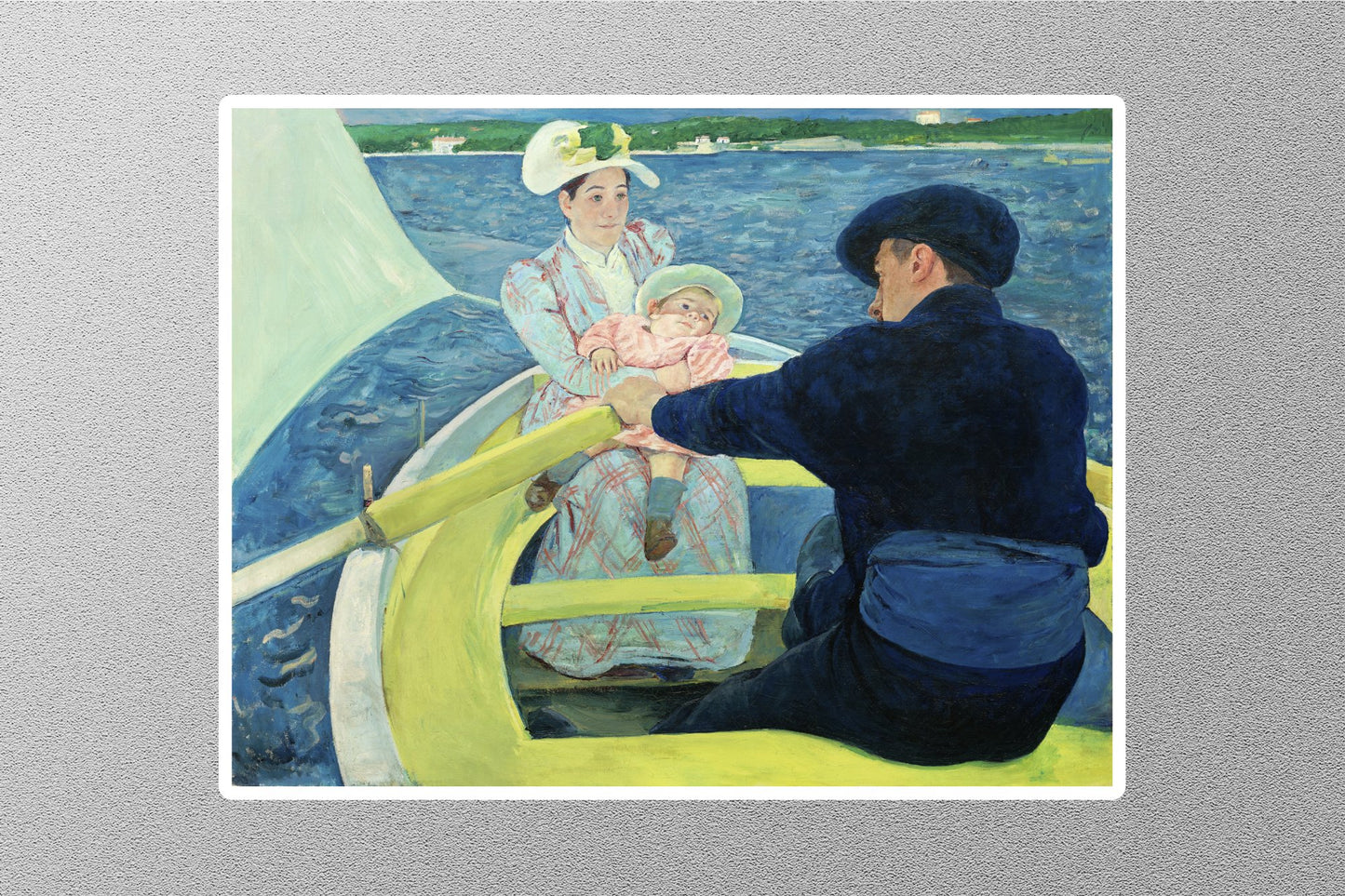 The Boating Party Mary Cassatt Sticker