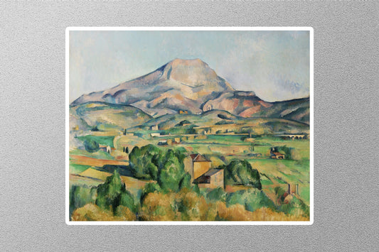 Mont Sainte-Victoire Paul Cezanne Sticker