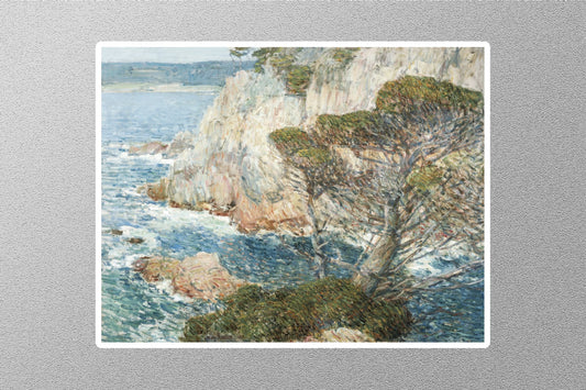 Point Lobos Childe Hassam Sticker
