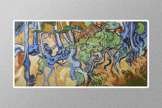 Tree Roots Vincent van Gogh Sticker