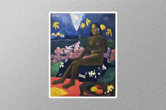 The Seed of the Areoi Paul Gauguin Sticker