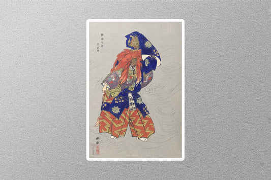 Role of the Dragon God Kasuga (Aug–1925) Kogyo Tsukioka Sticker