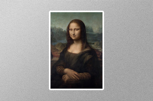 Mona Lisa Leonardo Da Vinci Sticker