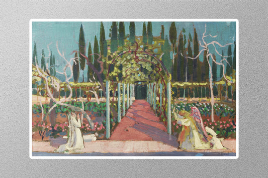 Annunciation 1907 Maurice Denis Sticker