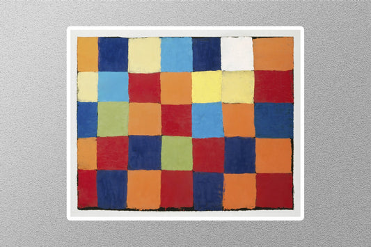 Colour Table Paul Klee Sticker