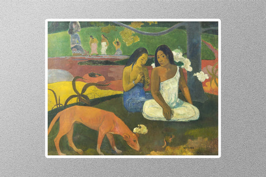 Arearea - Paul Gauguin Sticker