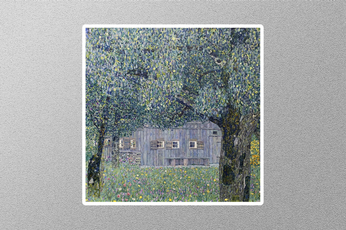 Farmhouse in Buchberg Sticker