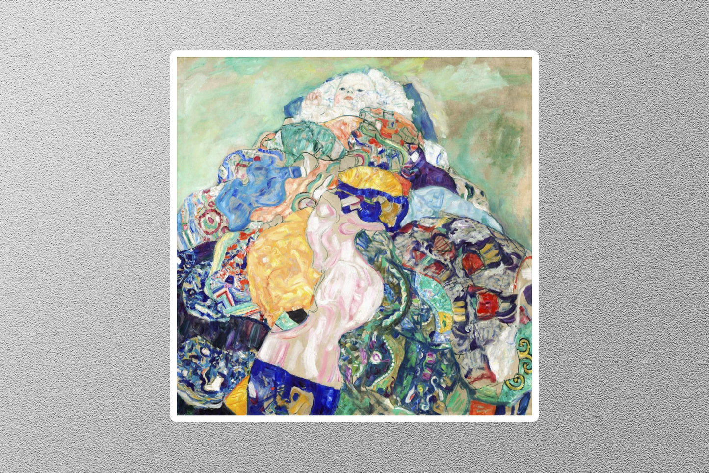 Gustav Klimt Baby Sticker