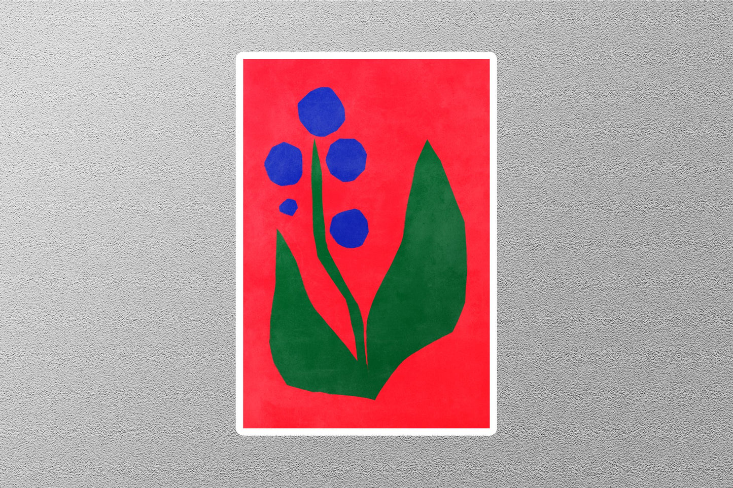 Floral Design Sticker