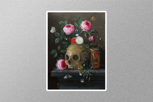 Vanitas Still Life Sticker