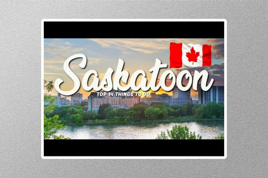 Wholesale Saskatoon Travel Sticker