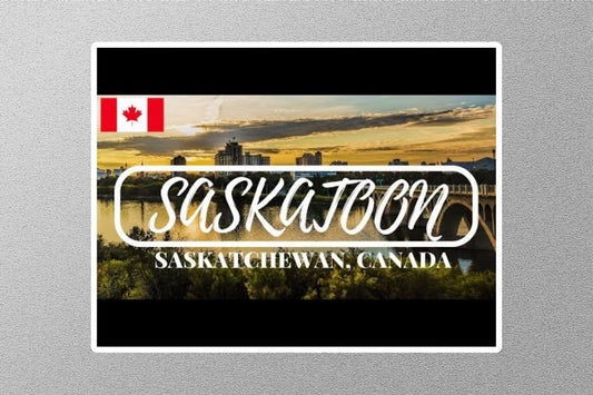 Wholesale Saskatoon Canada Travel Sticker