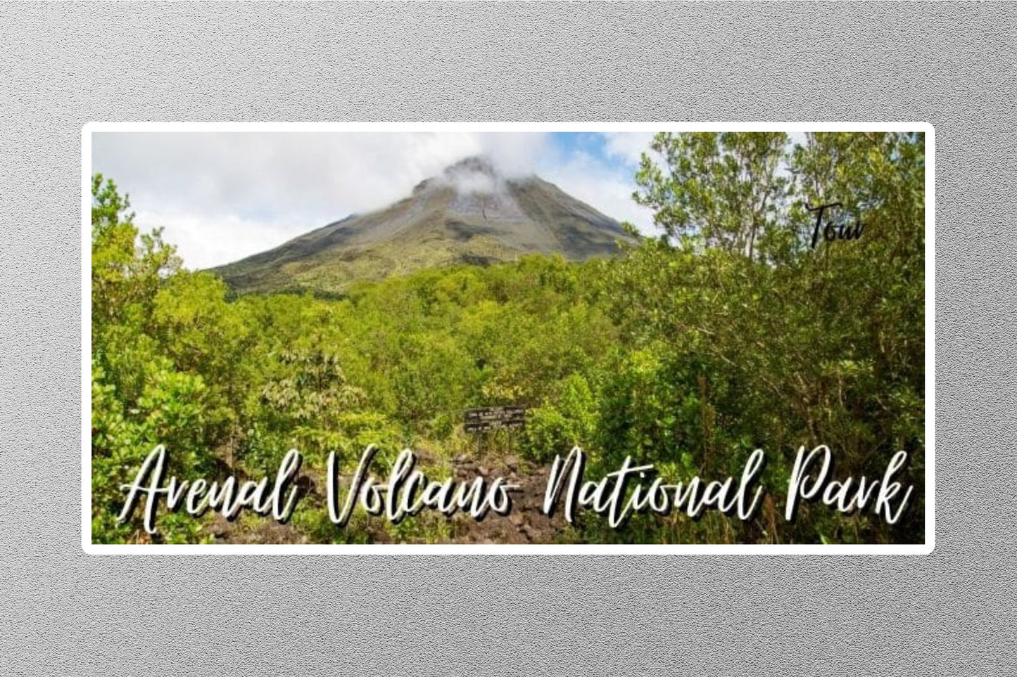 Arenal Volcano National Park Travel Sticker