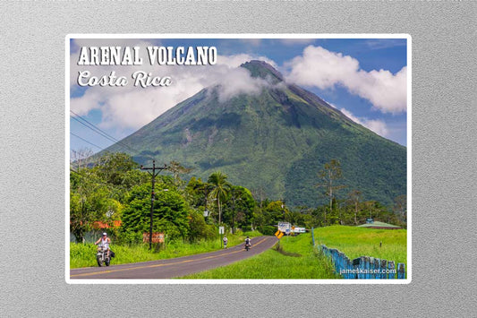 Wholesale Arenal Volcano Costa Rica Travel Sticker