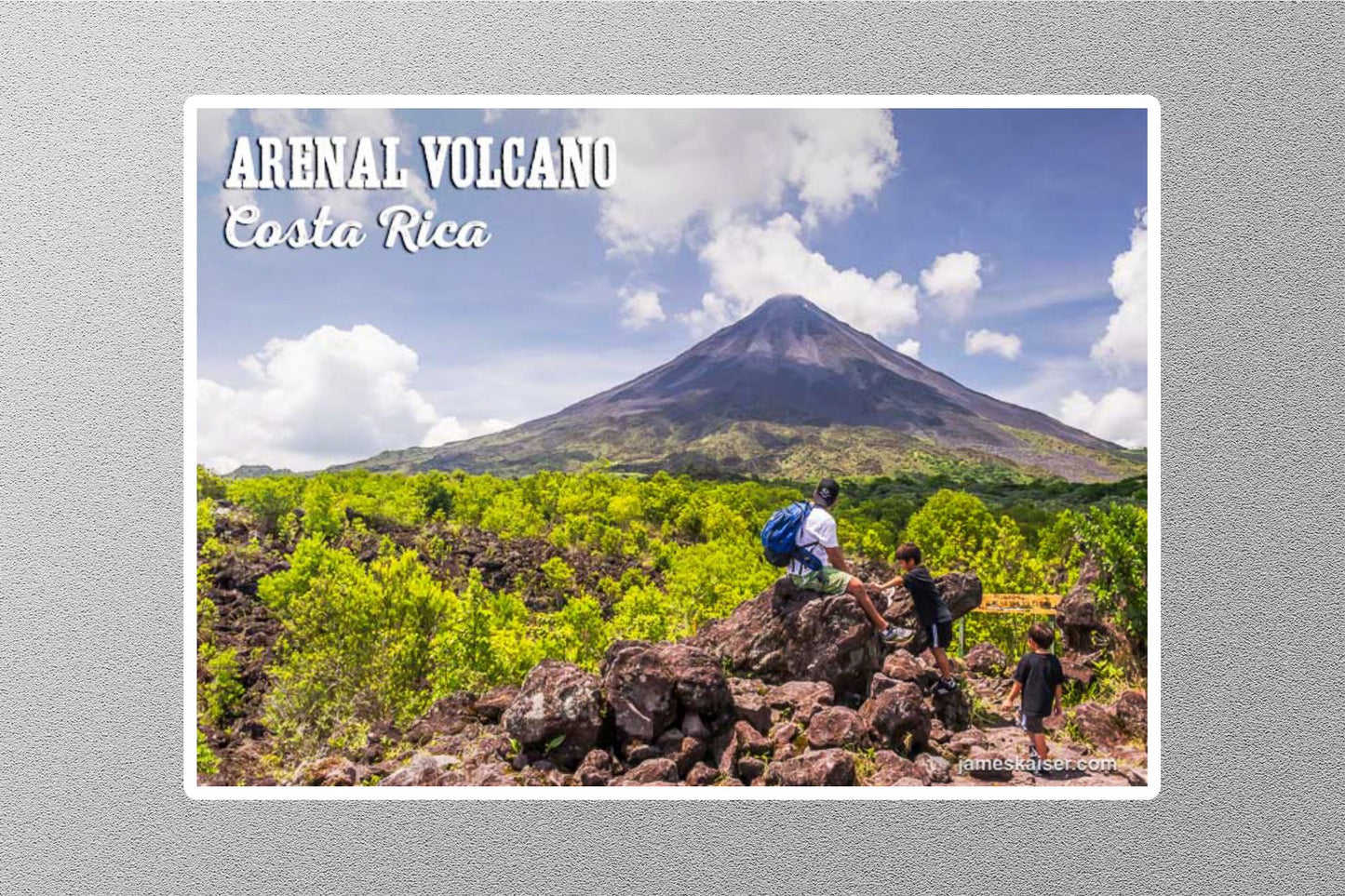 Wholesale Arenal Volcano Costa Rica 2 Travel Sticker