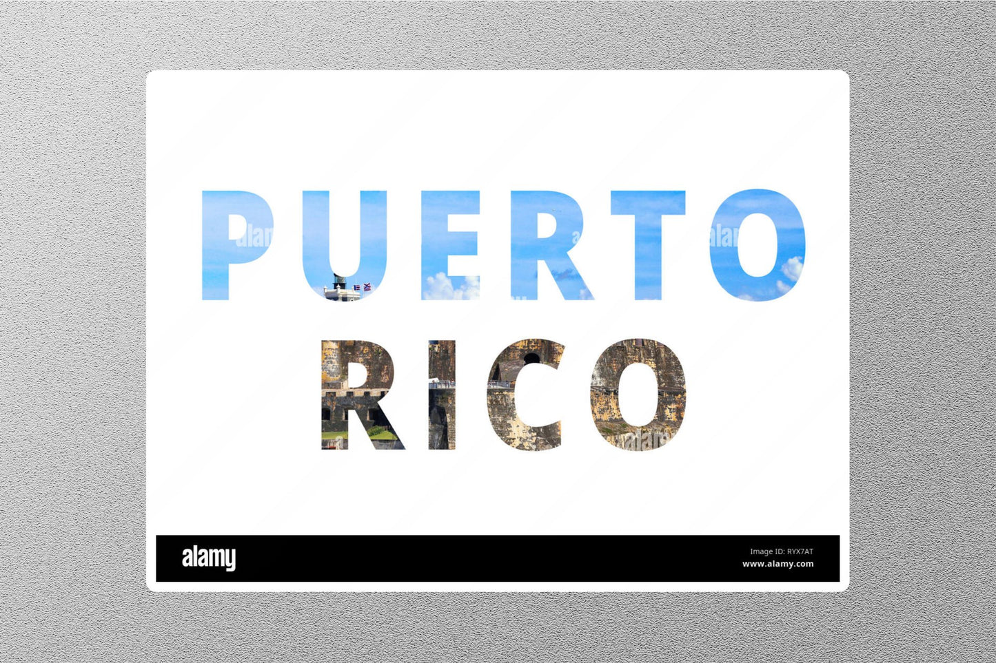 Wholesale Puerto Rico Travel Sticker