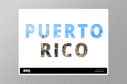 Wholesale Puerto Rico Travel Sticker