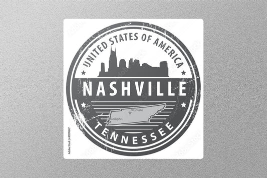 Wholesale Nashville Tennessee Travel Sticker