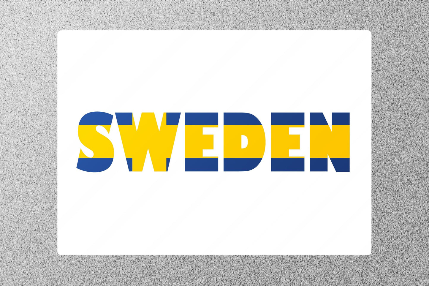Wholesale Sweden Travel Sticker