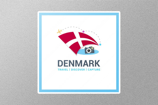 Wholesale Denmark Travel Sticker