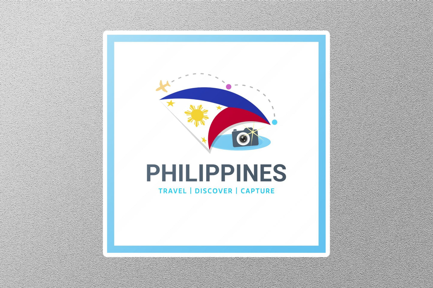Wholesale Philippine Travel Sticker