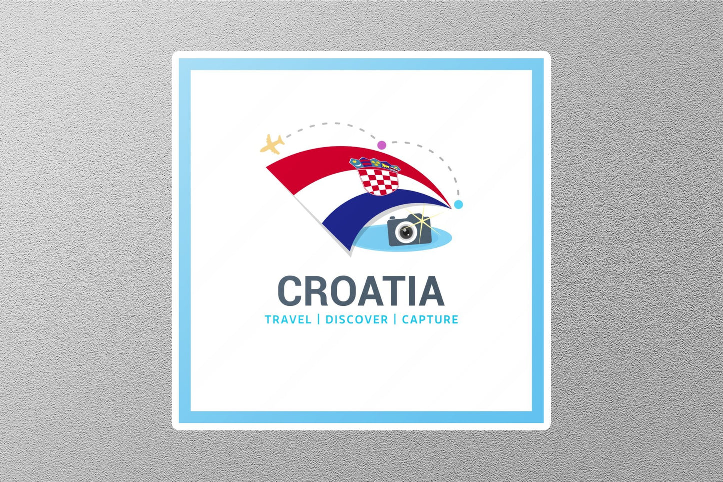Wholesale Croatia Travel Sticker