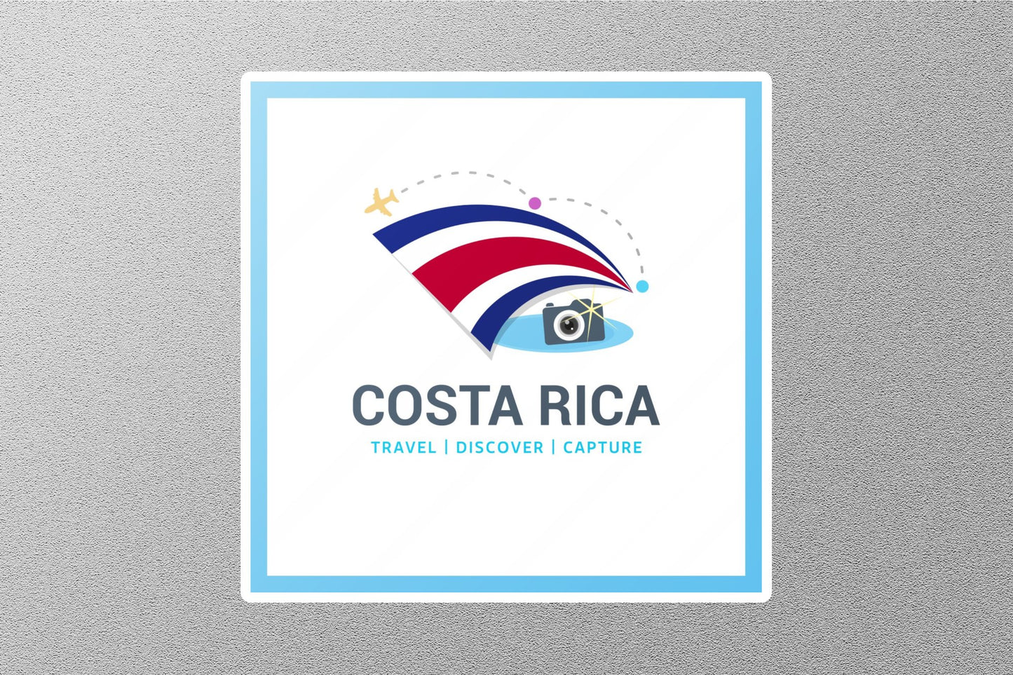 Wholesale Costa Rica Travel Sticker