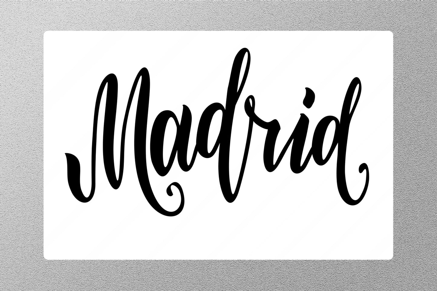 Wholesale Madrid Travel Sticker