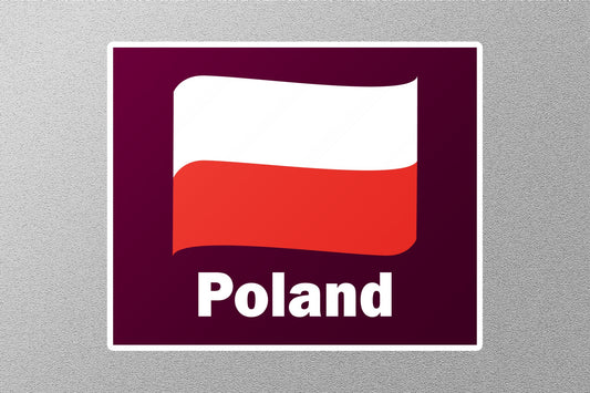 Wholesale Poland Travel Sticker