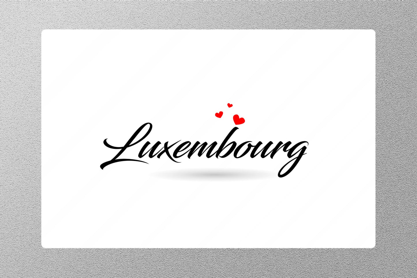 Wholesale Luxembourg 2 Travel Sticker