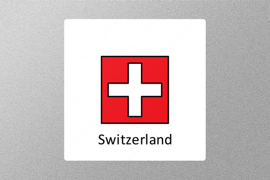 Wholesale Switzerland Travel Sticker