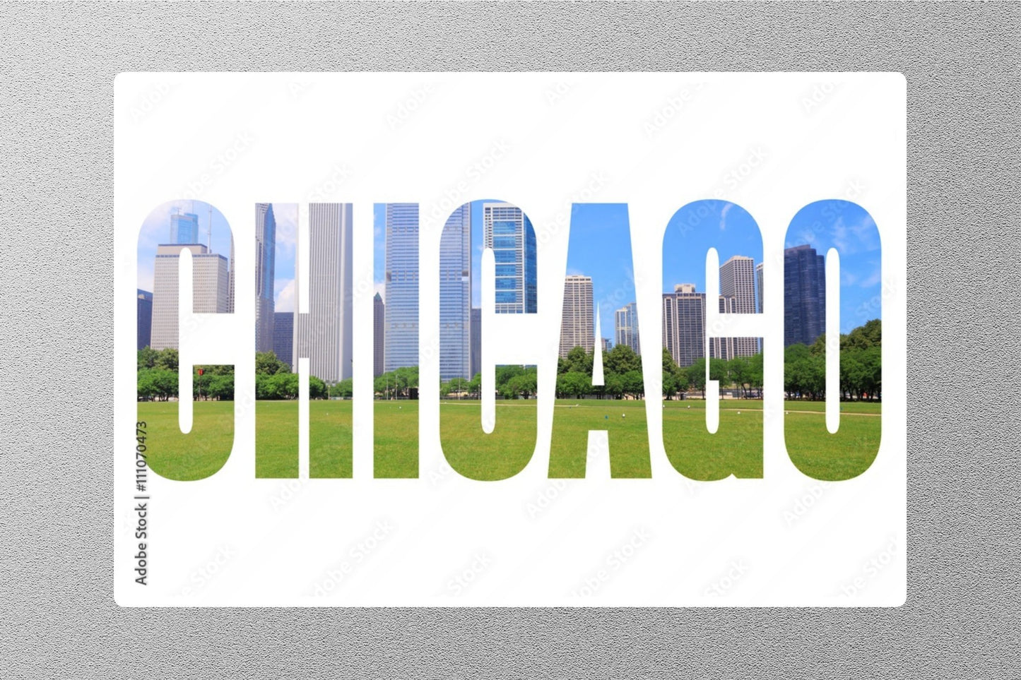 Wholesale Chicago Travel Sticker