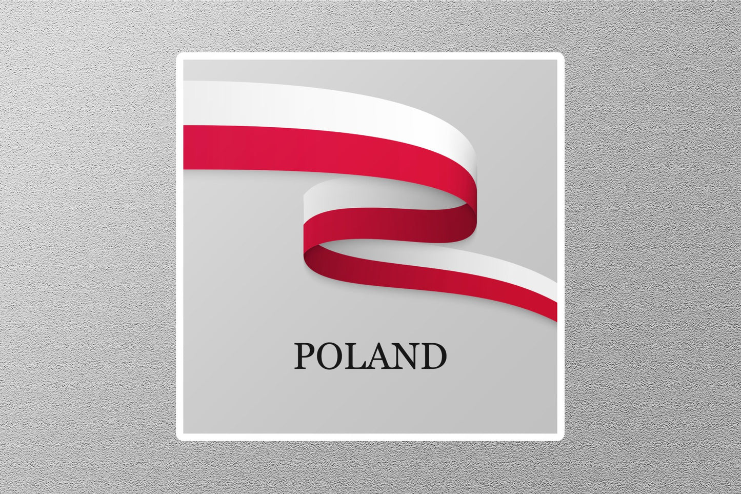 Wholesale Poland Travel Sticker
