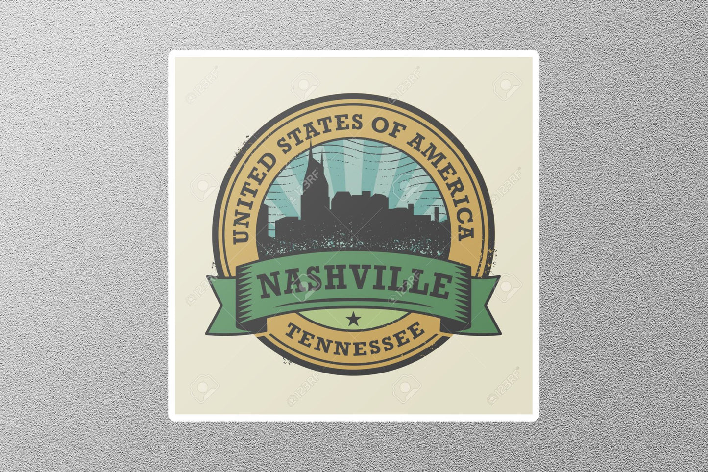 Wholesale Nashville Tennessee USA Travel Sticker