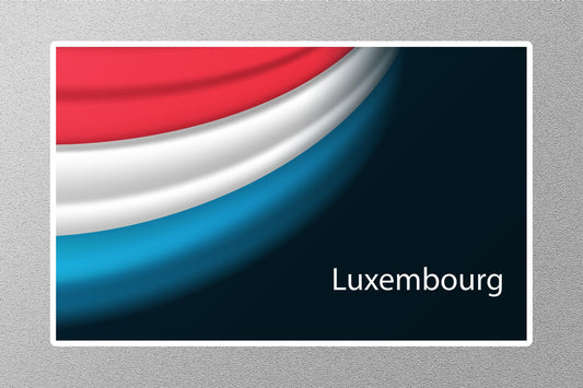 Wholesale Luxembourg 3 Travel Sticker