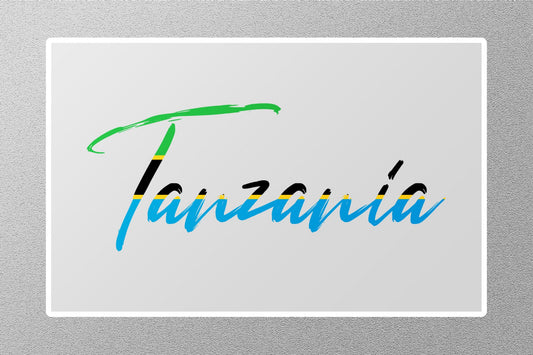 Wholesale Tanzania Travel Sticker