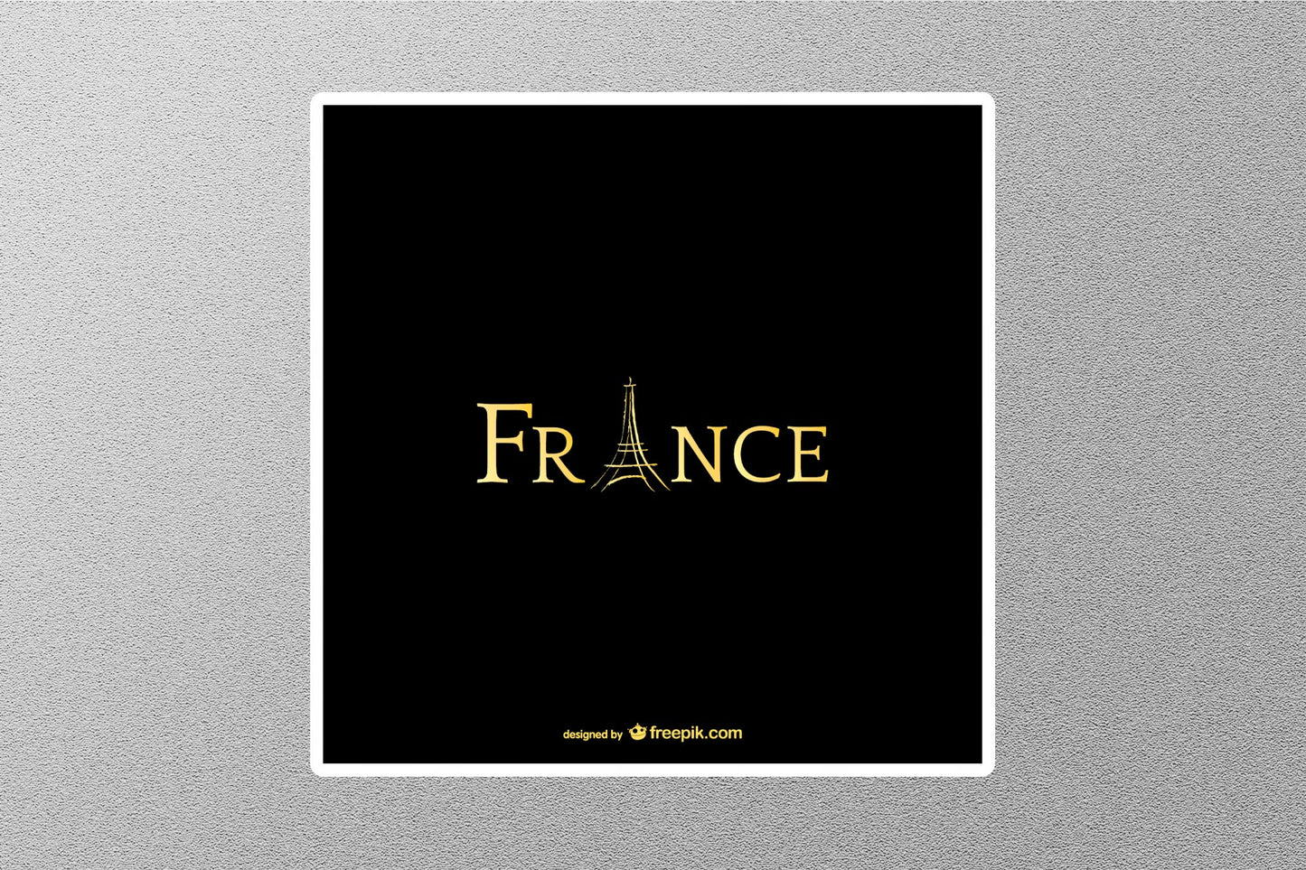 Wholesale France Travel Sticker