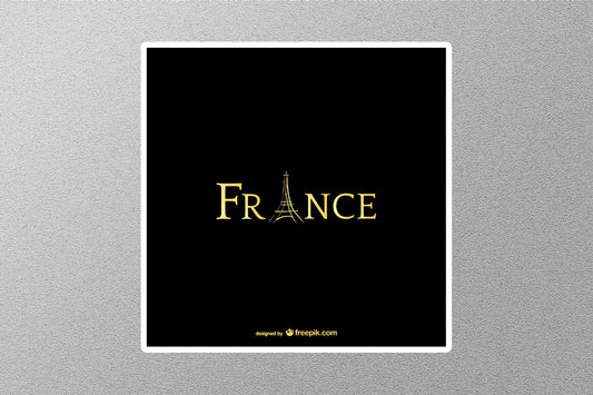 Wholesale France Travel Sticker