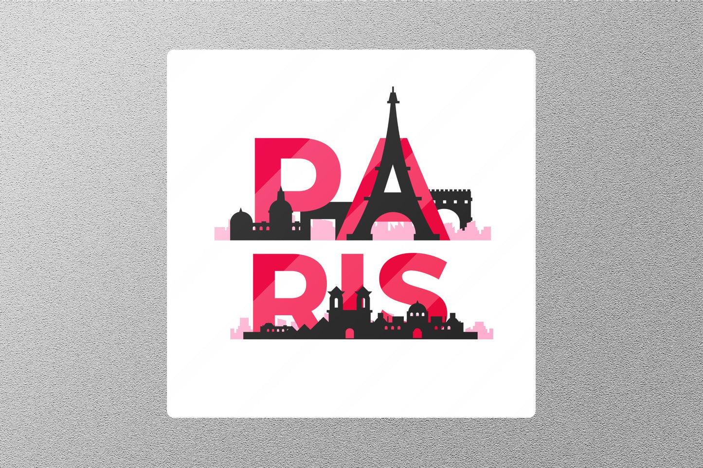 Wholesale Paris Travel Sticker