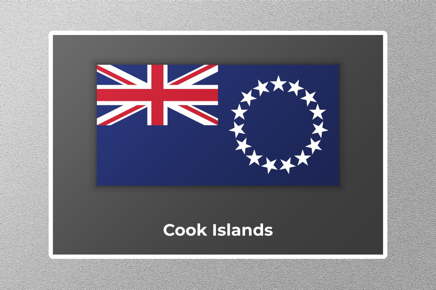 Wholesale Cook Island Travel Sticker